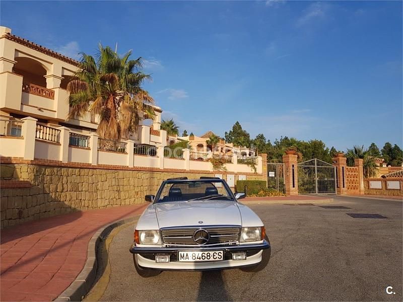 Usado Mercedes SL300 188 CV (138 kW) 1989 Blanco Descapotable