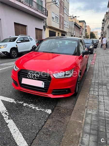 Rojo Usado 2018 Audi A1 Sportback S-Line Utilitario | 17.400 € (Precio justo) - Imagen 1/4