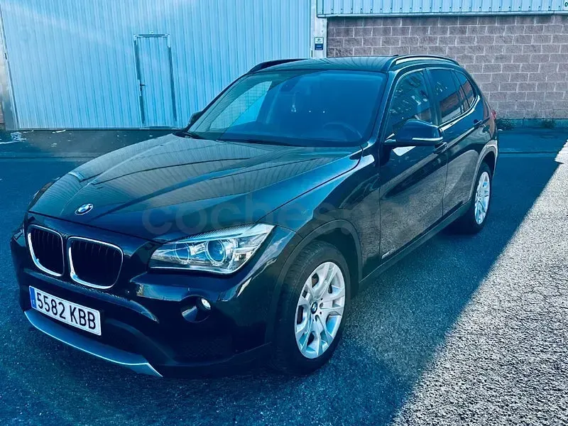 Usado BMW X1 143 CV (105 kW) 2014 Negro SUV