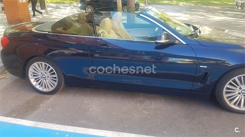Azul Usado 2014 BMW 430 Cabriolet Descapotable | 13.900 € (Buen precio) - Imagen 1/4