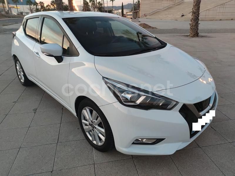 Blanco Usado 2020 Nissan Micra Visia Utilitario | 12.900 € (Un poco caro) - Imagen 1/4