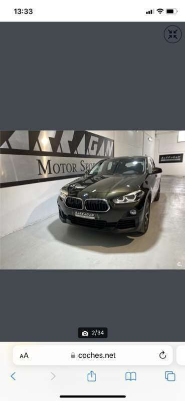 Usado BMW X2 150 CV (110 kW) 2018 Marrón SUV