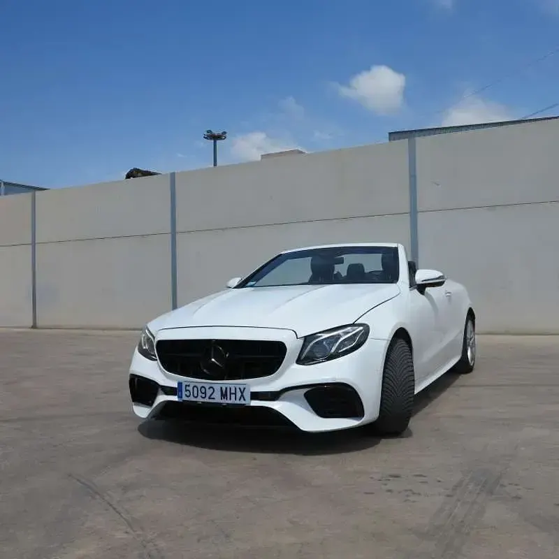 Usado Mercedes E200 184 CV (135 kW) 2018 Blanco Descapotable