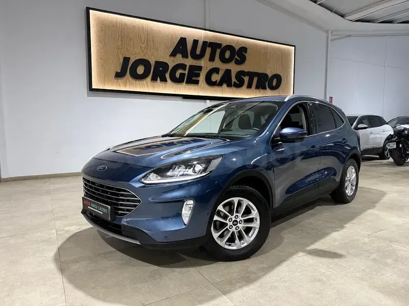 Usado Ford Kuga Titanium 120 CV (88 kW) 2021 Azul SUV