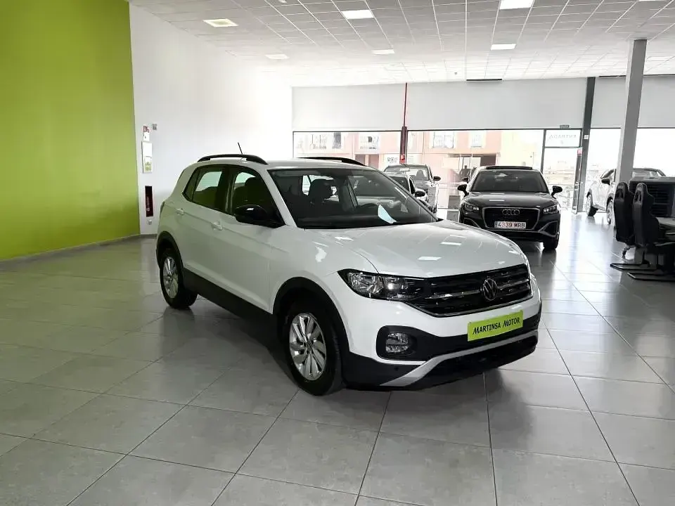 Usado VW T-Cross Advance 110 CV (80 kW) 2022 Blanco SUV