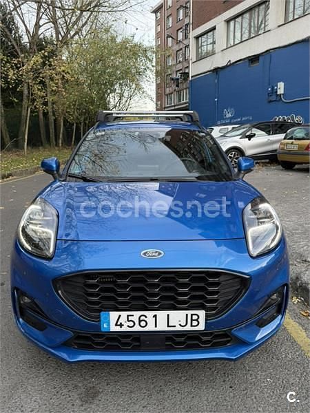Azul Usado 2020 Ford Puma ST-Line SUV | 17.200 € (Precio justo) - Imagen 1/3