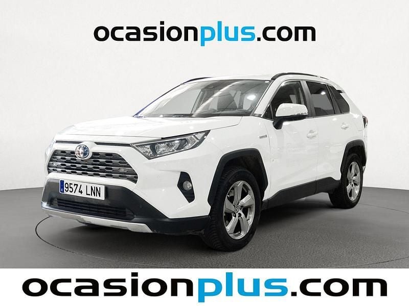 Blanco Usado 2021 Toyota RAV4 Hybrid Advance SUV | 28.355 € (Super precio) - Imagen 1/4
