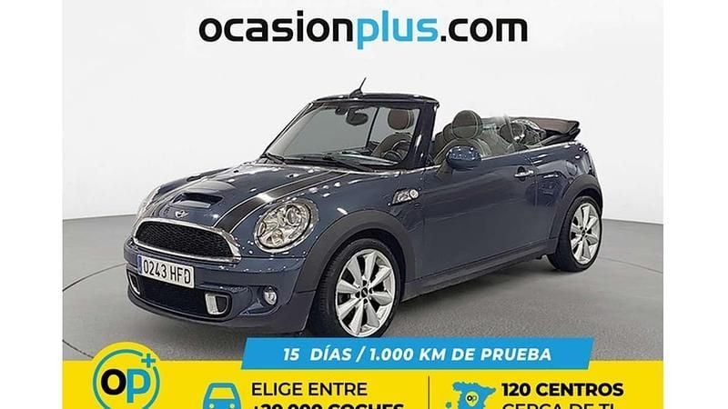 Usado Mini Cooper S Cabriolet 184 CV (135 kW) 2011 Azul Descapotable