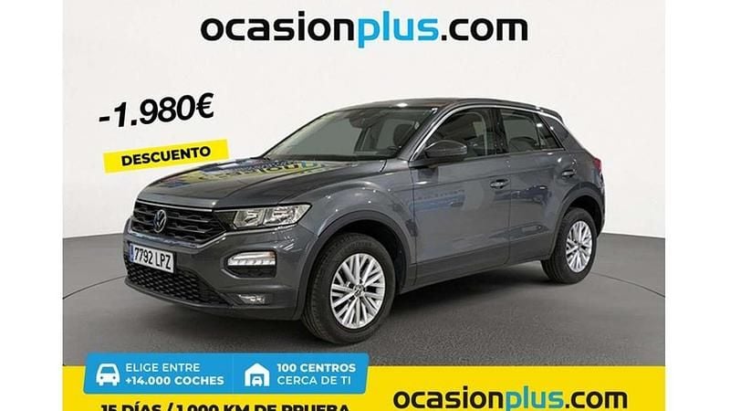 Gris Usado 2021 VW T-Roc Edition SUV | 19.810 € (Super precio) - Imagen 1/4