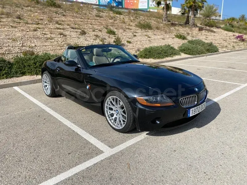 Usado BMW Z4 170 CV (125 kW) 2005 Negro Descapotable