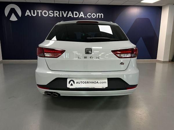 Usado Seat Leon ST FR 184 CV (135 kW) 2016 Blanco nevada (metalizado) Familiar
