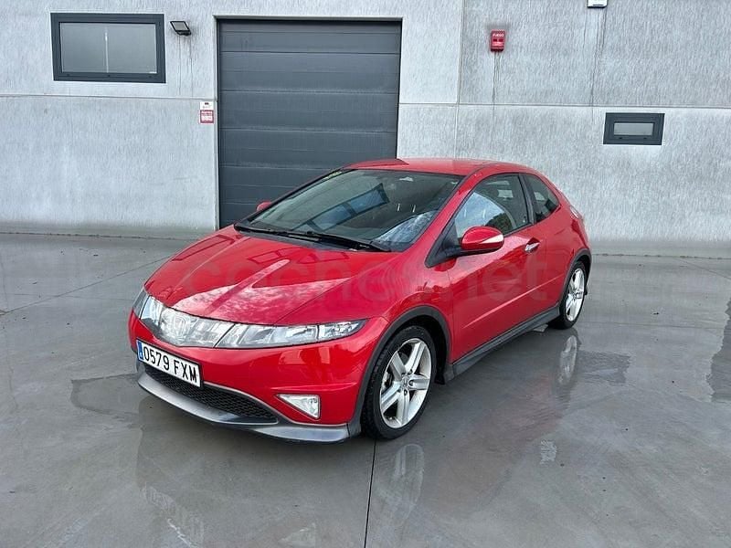Rojo Usado 2008 Honda Civic Type S Berlina | 5990 € (Precio justo) - Imagen 1/4