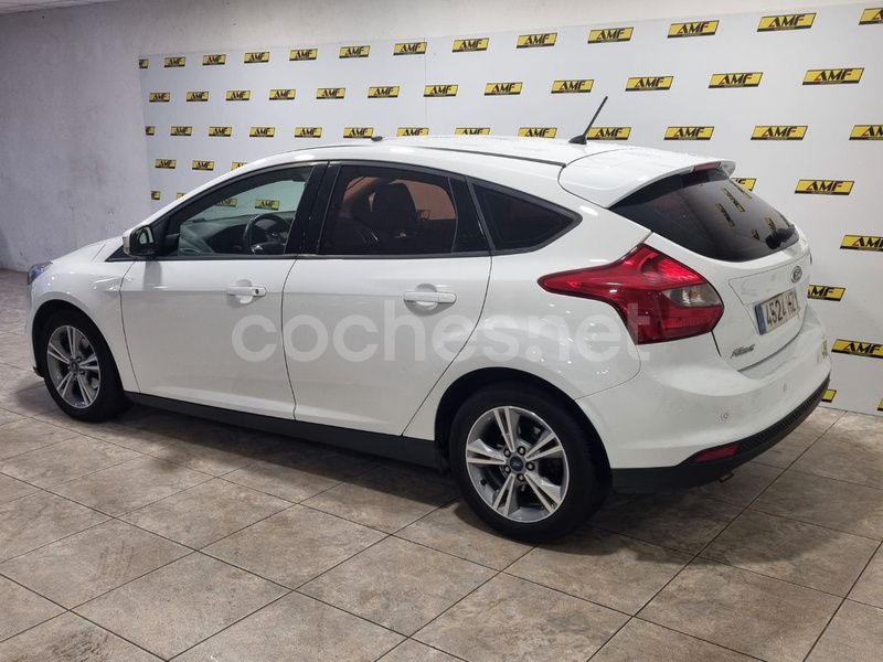 Usado Ford Focus Trend 115 CV (84 kW) 2014 Blanco Berlina