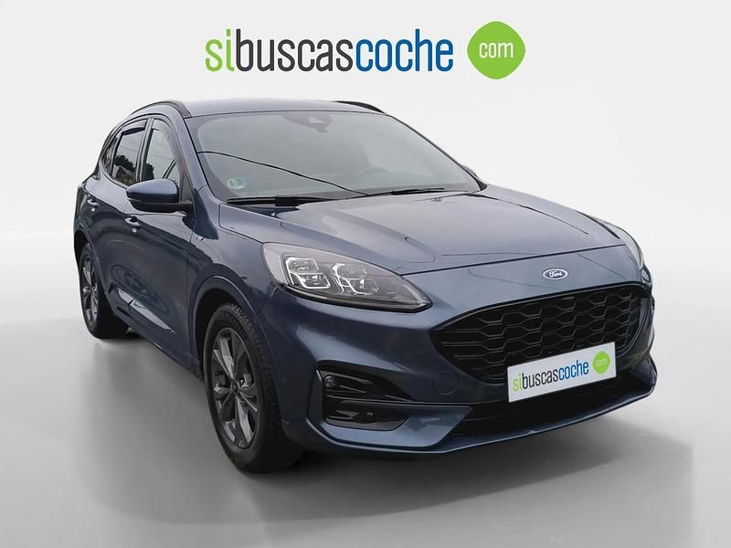 Azul Usado 2021 Ford Kuga ST-Line SUV | 20.990 € (Precio justo) - Imagen 1/4