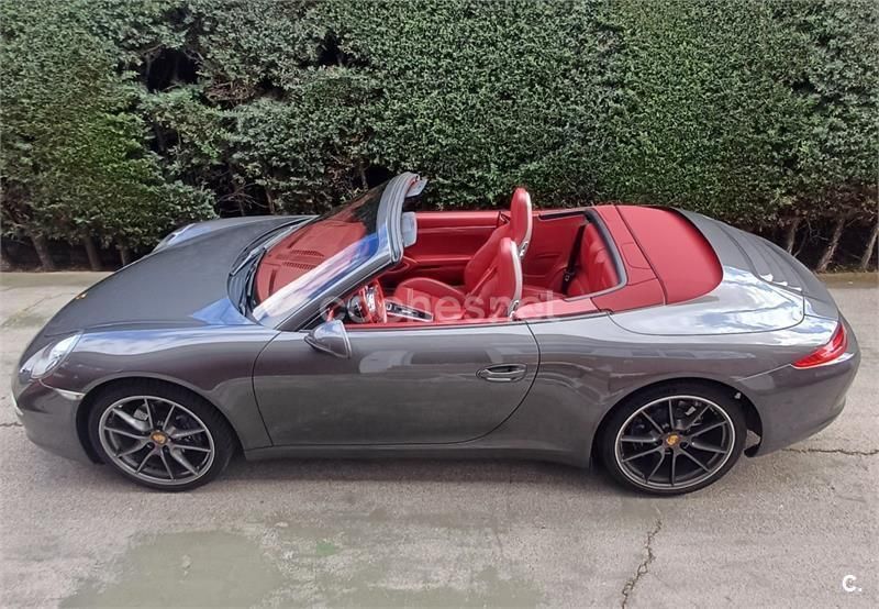 Gris / plata Usado 2012 Porsche 911 Carrera Cabriolet Descapotable | 76.000 € - Imagen 1/4