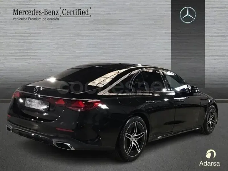 Usado Mercedes E200 204 CV (150 kW) 2025 Negro Berlina