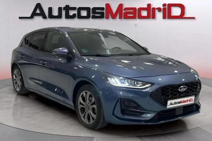 Usado Ford Focus ST-Line 126 CV (92 kW) 2022 Azul Berlina