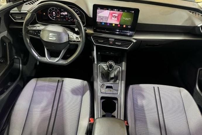 Usado Seat Leon Style 116 CV (85 kW) 2021 Blanco Utilitario