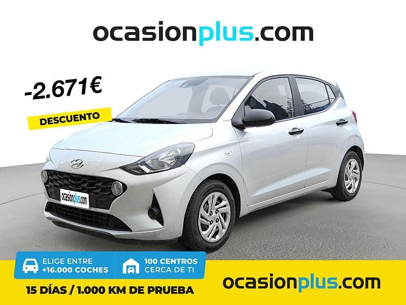 Gris Usado 2022 Hyundai i10 Utilitario | 10.250 € (Precio justo) - Imagen 1/4