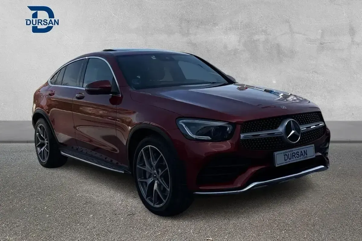 Usado Mercedes GLC200 199 CV (146 kW) 2020 Rojo SUV