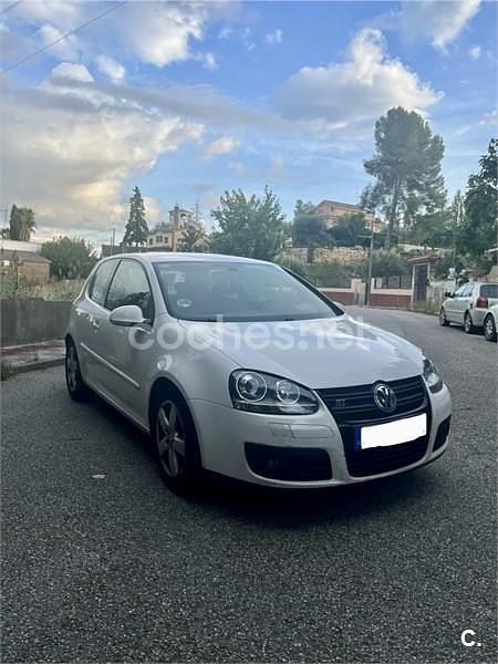 Blanco Usado 2008 VW Golf VI GT Berlina | 6900 € (Precio justo) - Imagen 1/1