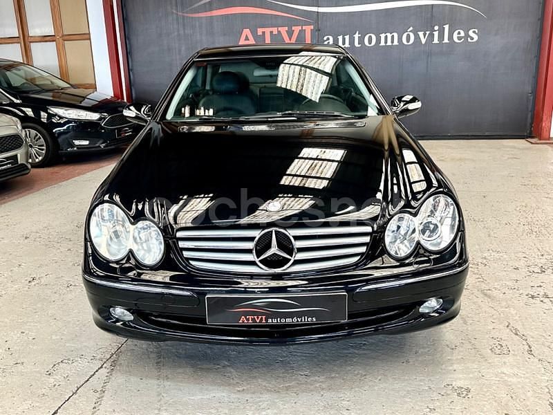 Usado Mercedes CLK240 Avantgarde 170 CV (125 kW) 2002 Negro Coupe