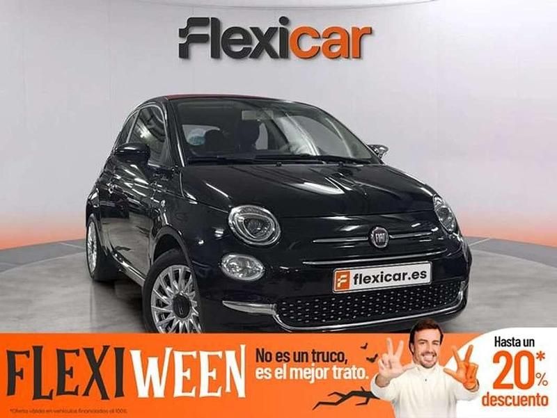Negro Usado 2021 Fiat 500 Dolcevita Descapotable | 10.790 € (Precio justo) - Imagen 1/4