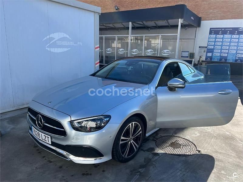 Usado Mercedes E350 299 CV (219 kW) 2019 Gris / plata Coupe