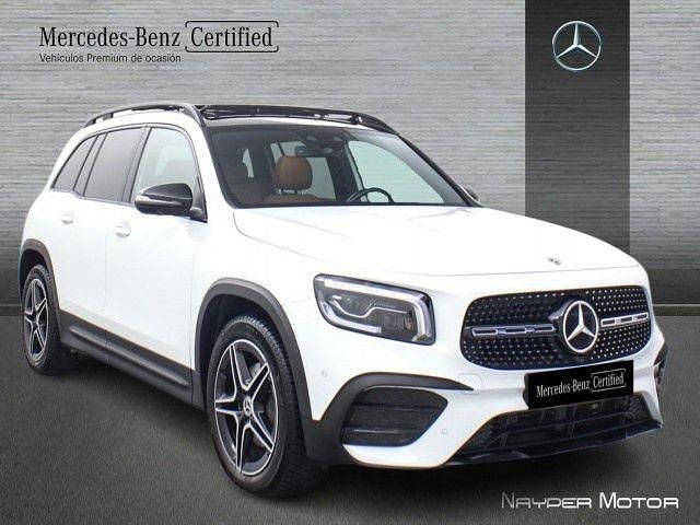 Usado Mercedes GLB200 150 CV (110 kW) 2020 Blanco digital SUV