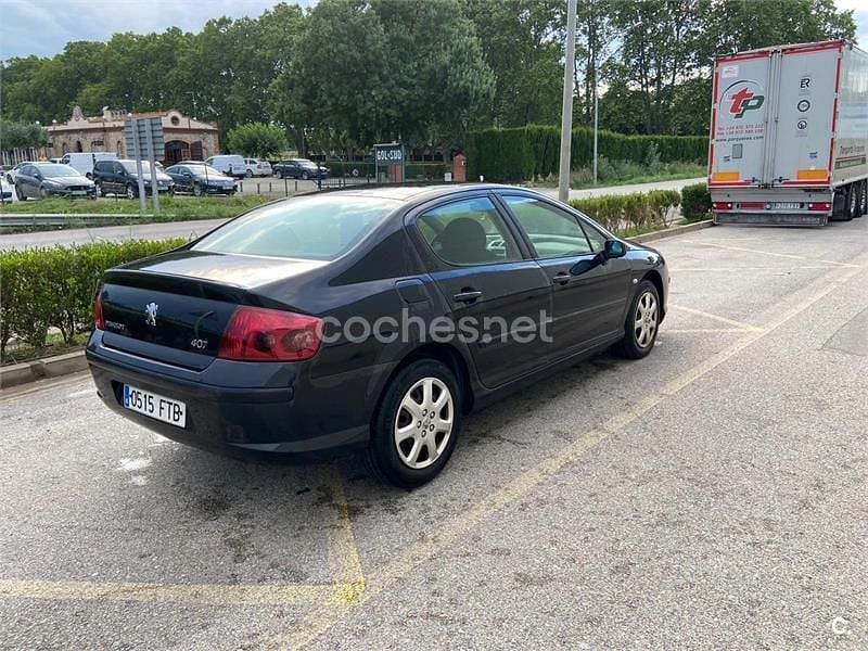 Usado Peugeot 407 Sport 123 CV (90 kW) 2007 Azul Berlina