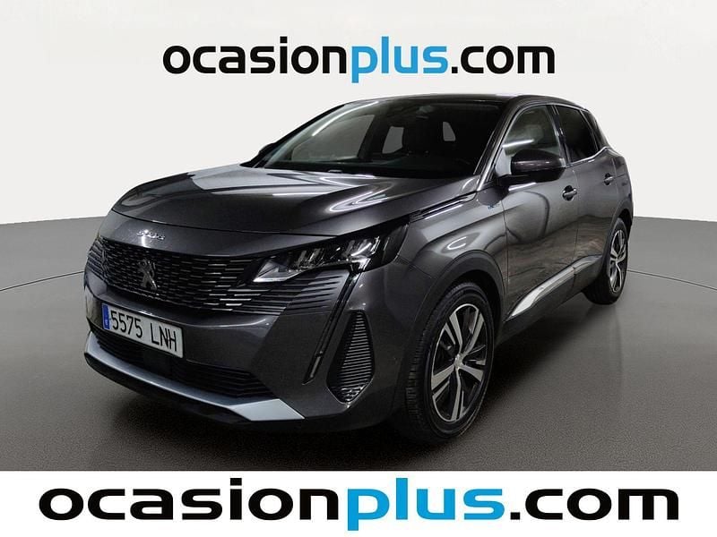 Gris Usado 2021 Peugeot 3008 Allure SUV | 18.910 € (Precio justo) - Imagen 1/4