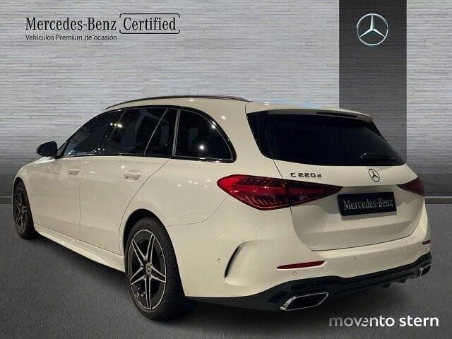 Nuevo Mercedes C220 AMG line 200 CV (147 kW) 2025 Blanco Familiar