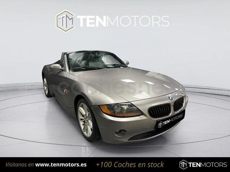 Usado BMW Z4 Comfort Edition 170 CV (125 kW) 2004 Gris / plata Descapotable