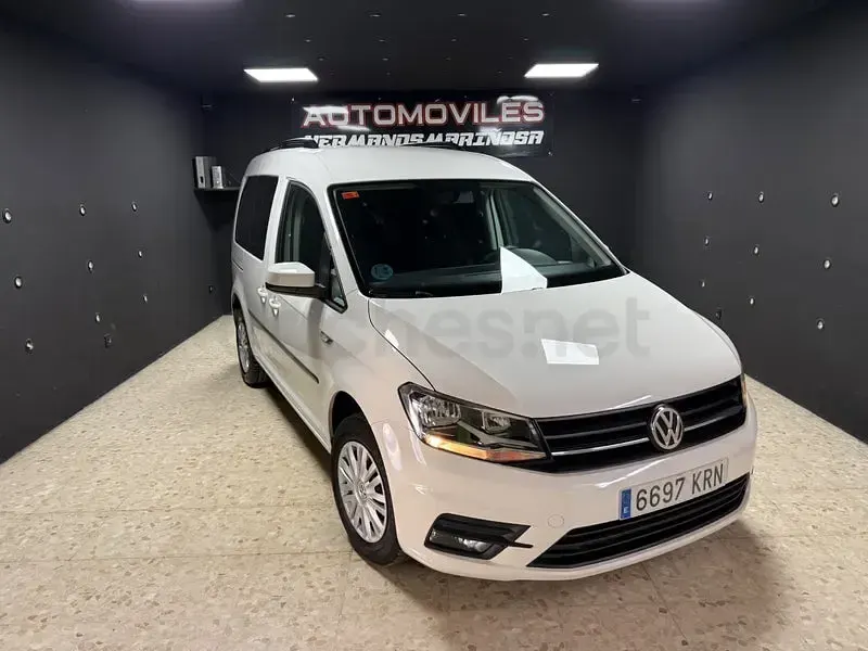 Usado VW Caddy Edition 102 CV (75 kW) 2018 Blanco Monovolumen