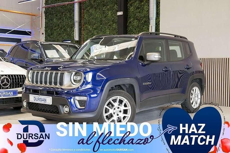 Usado Jeep Renegade Limited 120 CV (88 kW) 2020 Azul SUV