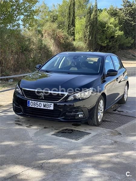 Negro Usado 2019 Peugeot 308 Allure Berlina | 10.500 € (Buen precio) - Imagen 1/4