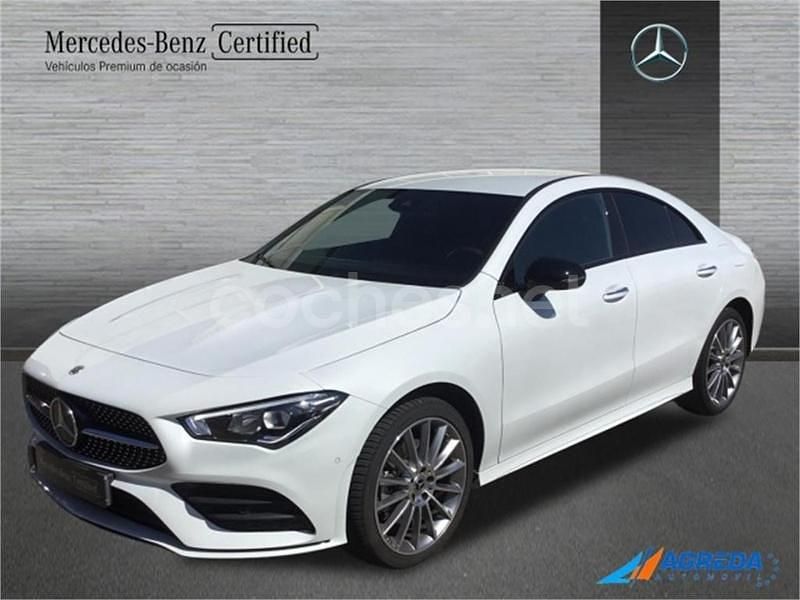 Blanco Usado 2022 Mercedes CLA250e AMG line Berlina | 38.900 € (Caro) - Imagen 1/4