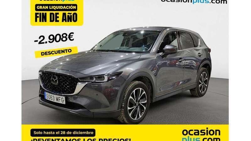 Gris Usado 2023 Mazda CX-5 SUV | 29.082 € (Precio justo) - Imagen 1/4