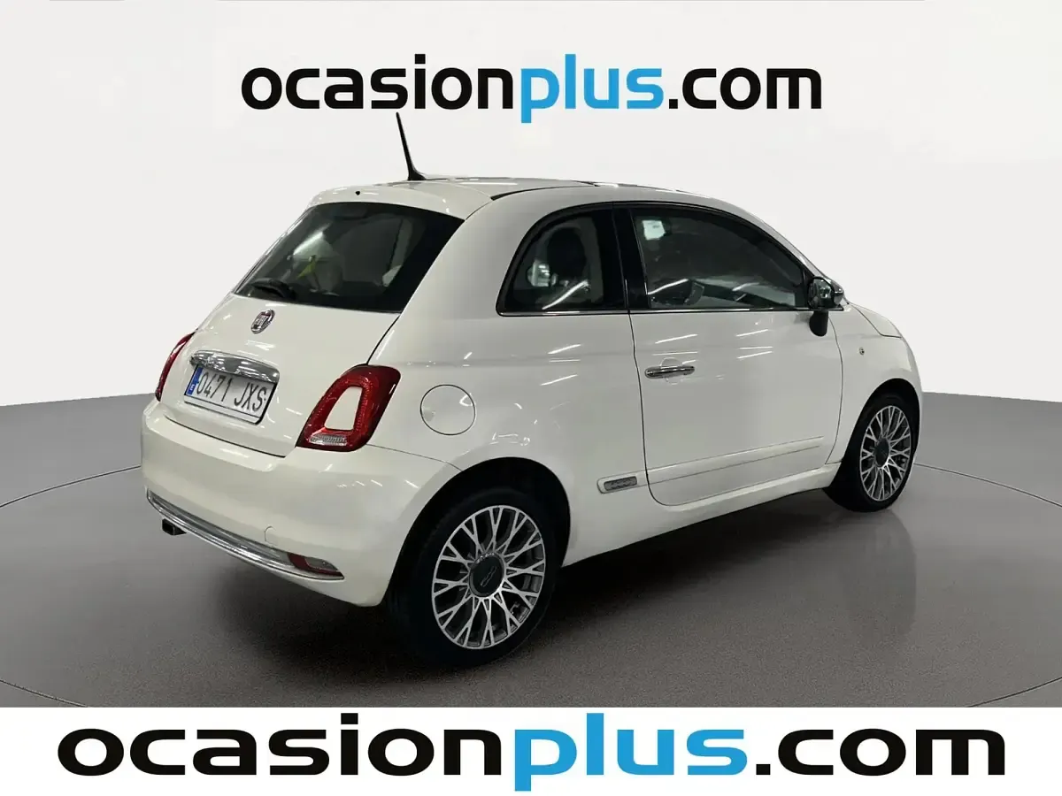 Usado Fiat 500 Lounge 69 CV (50 kW) 2017 Blanco Utilitario