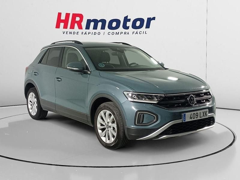Azul Usado 2022 VW T-Roc Life SUV | 23.840 € (Precio justo) - Imagen 1/4