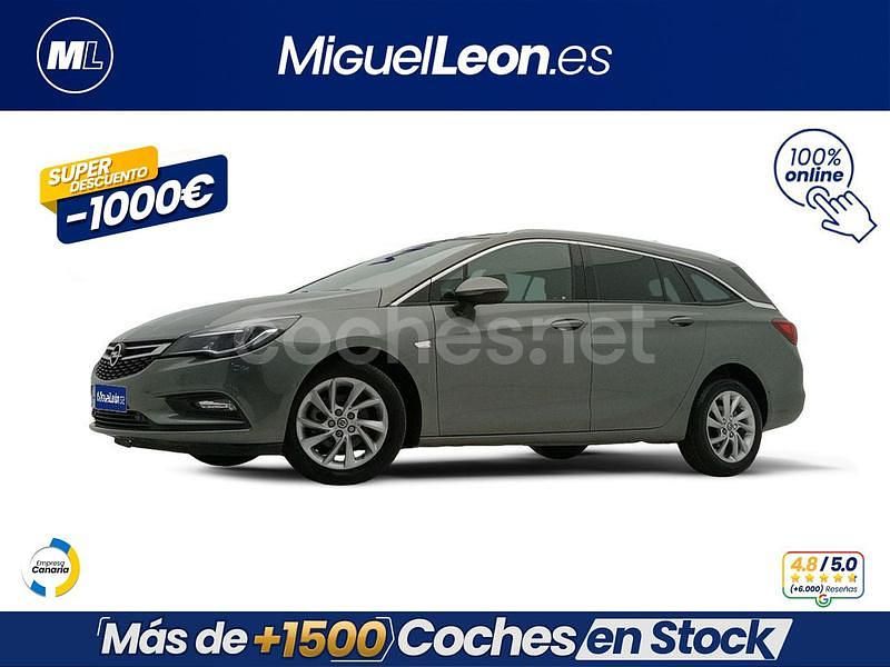 Gris Usado 2019 Opel Astra Dynamic Familiar | 13.985 € (Un poco caro) - Imagen 1/3