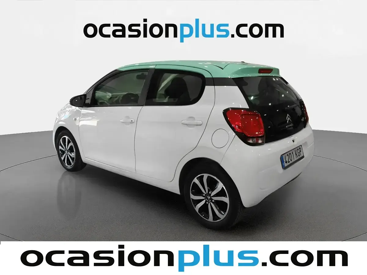 Usado Citroën C1 PureTech 82 CV (60 kW) 2018 Blanco Utilitario