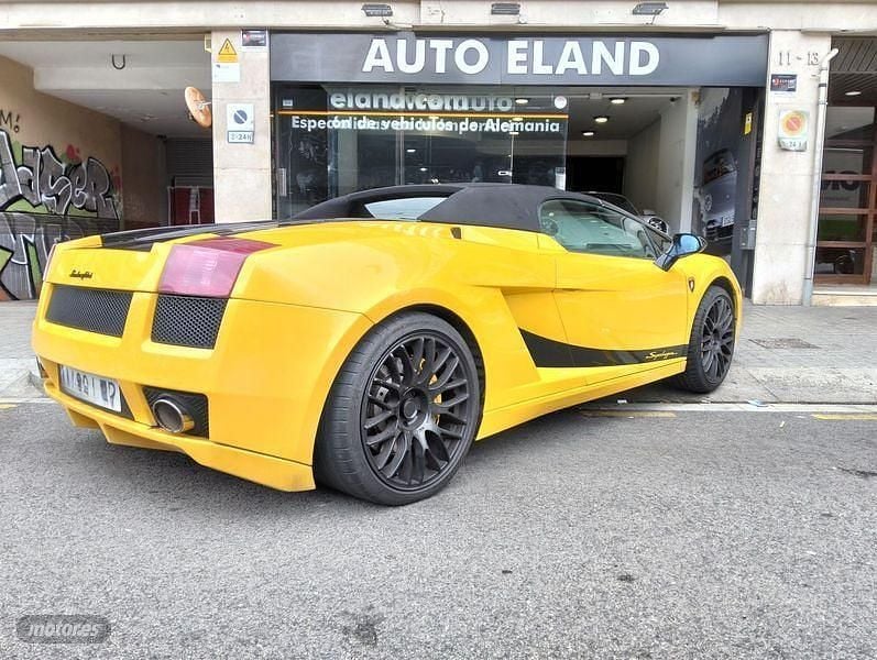 Amarillo Usado 2010 Lamborghini Gallardo Descapotable | 96.900 € - Imagen 1/4