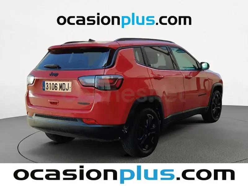 Usado Jeep Compass Night Eagle 130 CV (95 kW) 2023 Rojo SUV