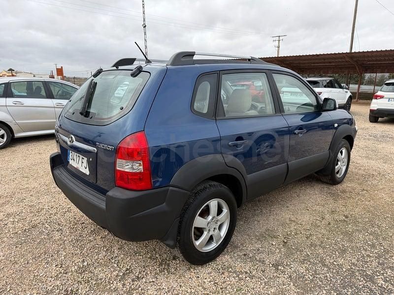 Usado Hyundai Tucson Comfort 142 CV (104 kW) 2007 Azul SUV
