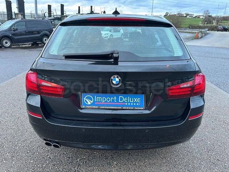 Usado BMW 520 190 CV (139 kW) 2014 Negro Familiar