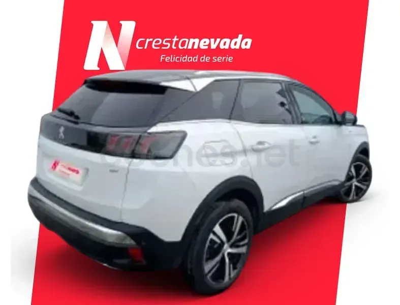 Usado Peugeot 3008 GT 130 CV (95 kW) 2021 Blanco SUV