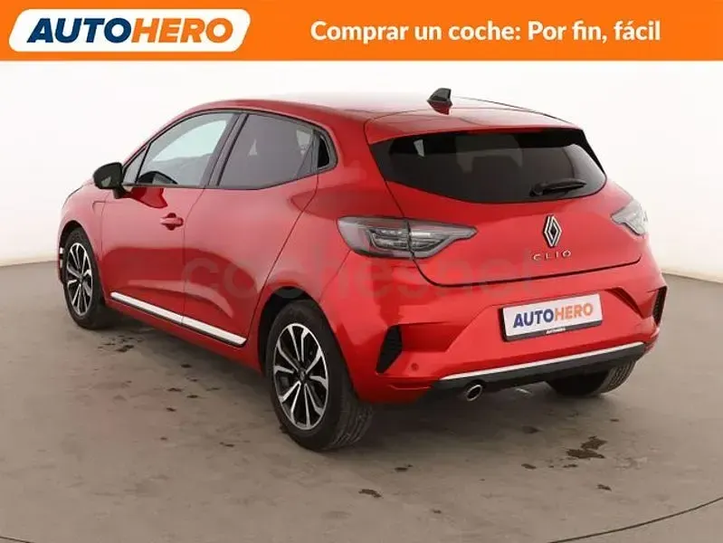 Usado Renault Clio V Techno 90 CV (66 kW) 2024 Rojo Berlina