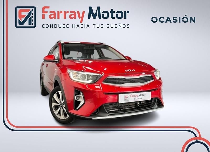 Rojo Usado 2022 Kia Stonic Plus SUV | 15.900 € (Precio justo) - Imagen 1/4