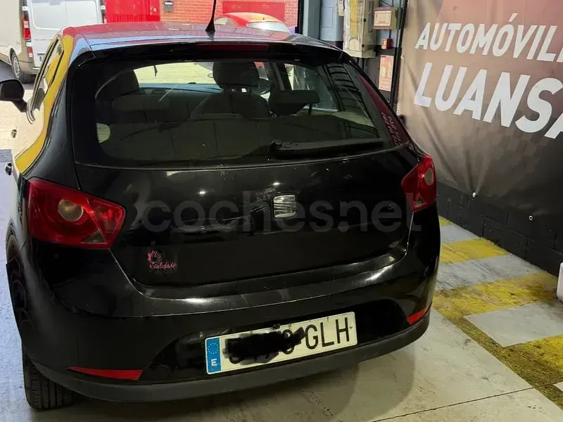 Usado Seat Ibiza Sport 85 CV (62 kW) 2009 Negro Berlina